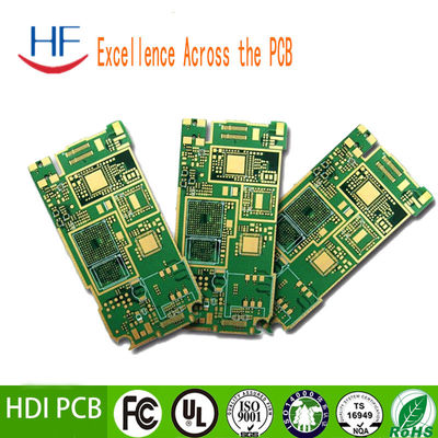 HDI 1.0mm FR4 Fast Turn PCB Assembly Impedanza di produzione OSP