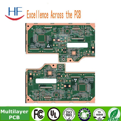 Oem 0,6 mm Electronic Multilayer PCB Fabrication Board Libero di piombo