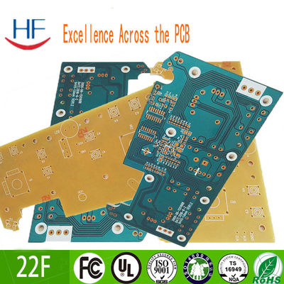 2 oz Single-sided PCB Board Fabbricazione Placcatura in oro 0,6 mm Rame base FR4