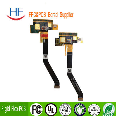 Dischi di circuiti PCB rigidi e flessibili multilivello non alogeni stampati 0,15 mm