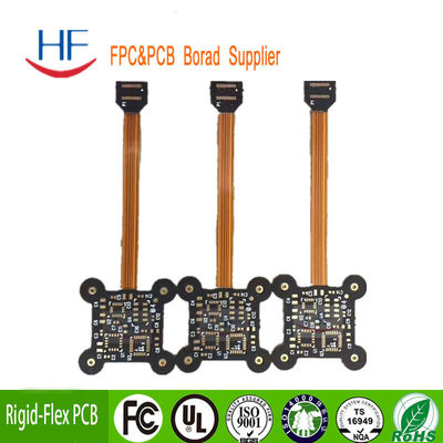 HASL Single-Sided PCB Board Fast Turn Rigid Flex PCB FR4 3oz Rame con Osp