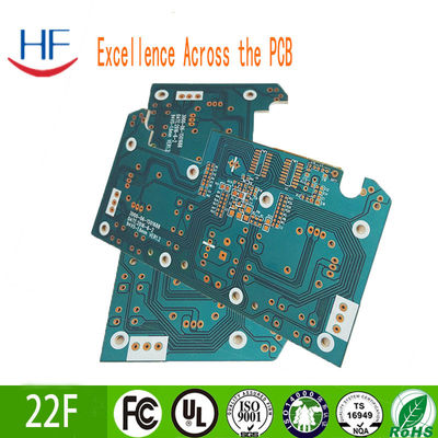 1OZ Copper Single-Sided PCB Board OSP Superficie Finish 1,2 mm Spessore Omologazione CE