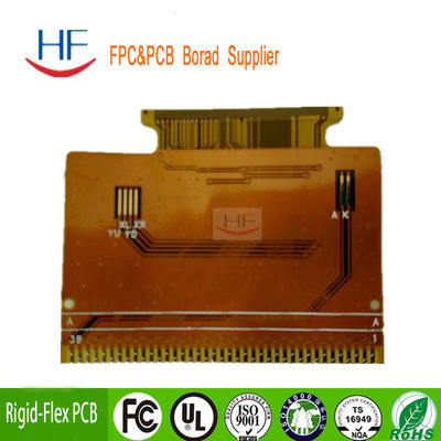 Circuito Flex PCB Board RU 94V 0 4oz FPC 0.2mm 3mil Buco personalizzato