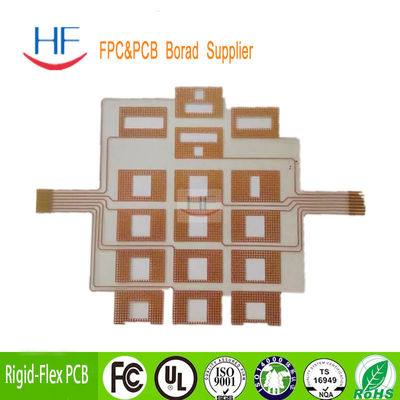 Fabbricazione a doppio lato di PCB rigidi flessibili FR4 2 strati OEM