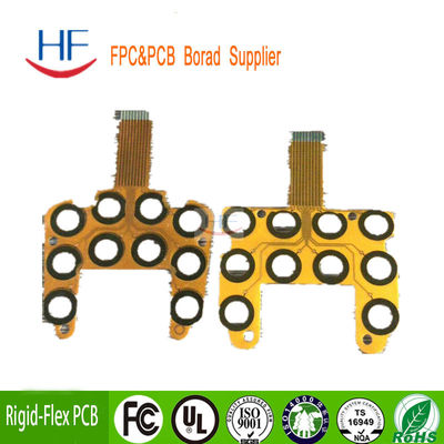 Fabbricazione di PCB rigidi a doppio lato rigidi flessibili rigidi FR4 Fibra di vetro epossidica