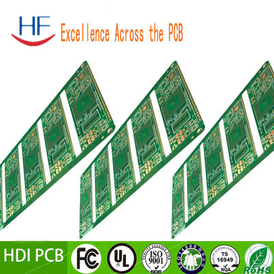 HDI Blind Buried Hole PCB 4oz 3mil FR4 Circuit Board HASL