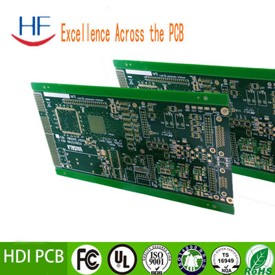 HDI SMD PCB Electronic Prototype Board Assembly Immersione in argento