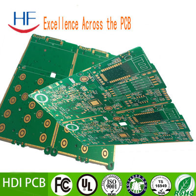 HDI SMD PCB Electronic Prototype Board Assembly Immersione in argento