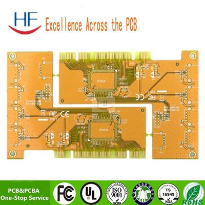 1.4mm 94V0 Blank Printed Circuit Board Epoxy Isolation Immersion Gold PCB