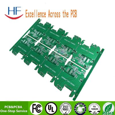 Tavola di PCB di rame rotonda da 1 oz nera verde per la trivellazione di olio Tavola di circuito stampato