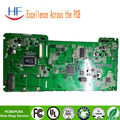 1.2MM LED PCB Assembly Board rigido a doppio lato immersione oro FR4