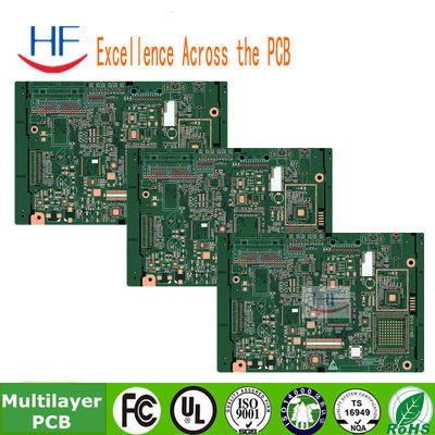4 strati FR4 Multilayer PCB Assemblaggio di circuiti stampati Prototype 1.2mm