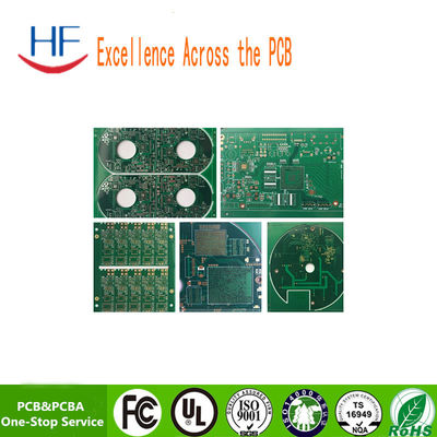 Fast Turn Hard Drive Bare Printed Circuit Board Prototype 2 strati Fr4 Materiale LF-HASL