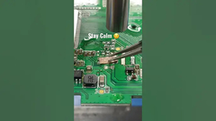 Il modo giusto di usare una treccia di saldatura durante la riparazione del PCB!