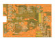 PWB giallo di Interconnector di alta densità della scheda madre HDI di sicurezza NVR del bordo del PWB